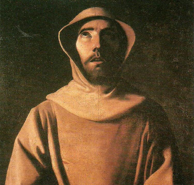 Francisco de Zurbaran st, francis oil painting picture